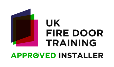 UK Fire Door Training Approved Installer badge